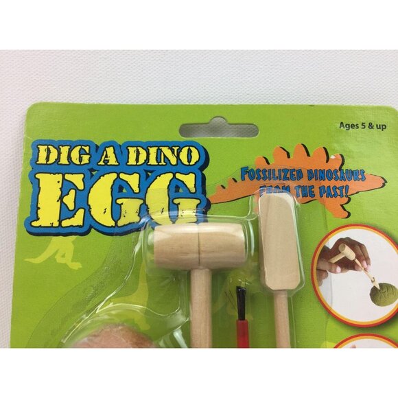 TOYI Dig a Dino Egg Kit Craft Archeology Science Discover Kids Fossilized Fossil - Picture 3 of 5